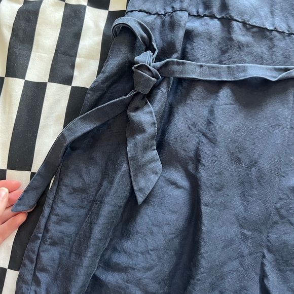 Anthropologie First Monday Blue Shorts Romper - Picture 6 of 6